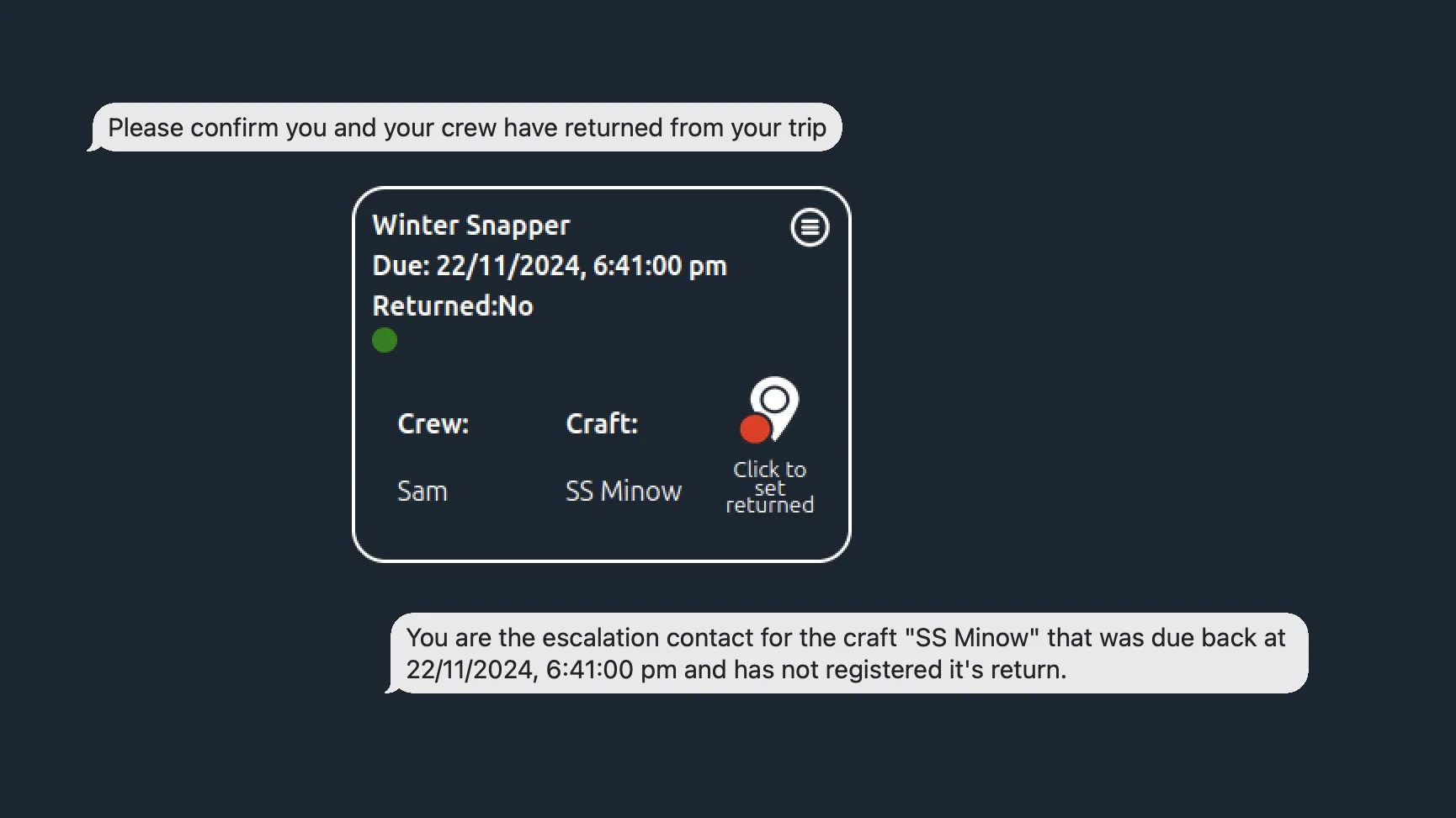 Team track - Are You Safe